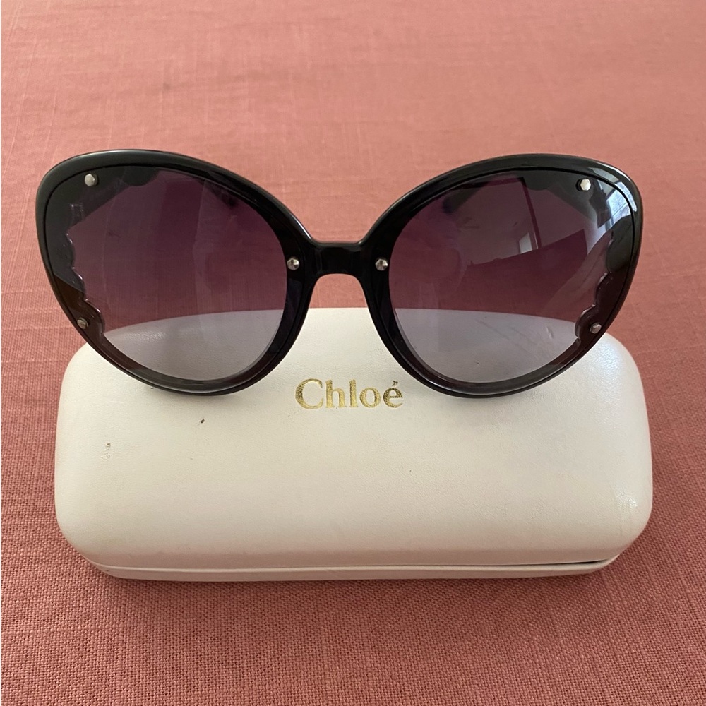 Chloe Black Sunglasses